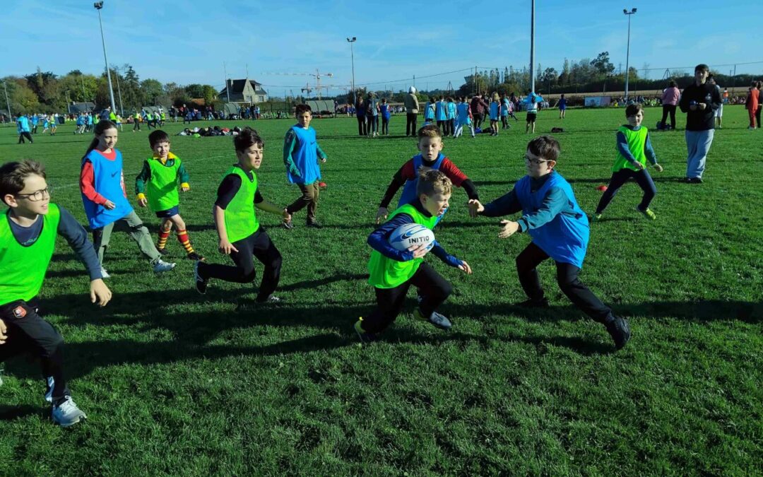 Rencontre balle ovale avec l&rsquo;UGSEL