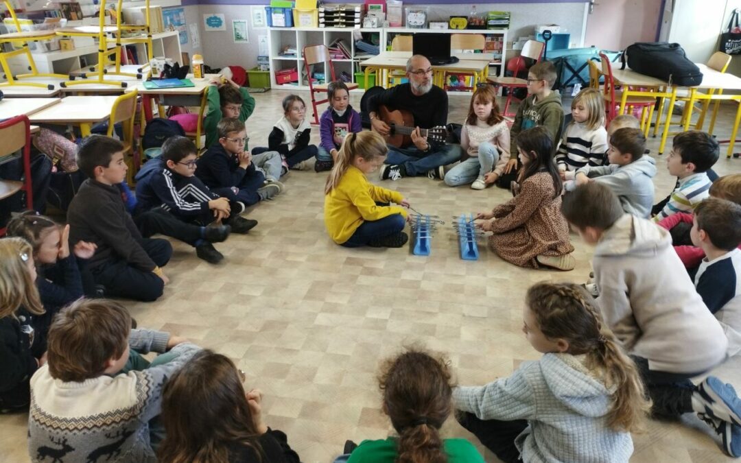 Projet musical avec Laurent Marguet, dumiste de l’AGGLO